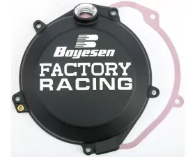 Boyesen Factory Racing Clutch Cover Black Husqvarna/KTM CC-44CB