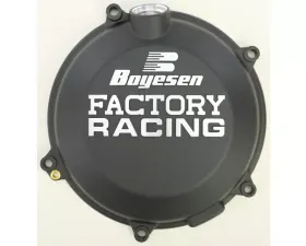 Boyesen Factory Racing Clutch Cover Black Husqvarna/KTM CC-45AB