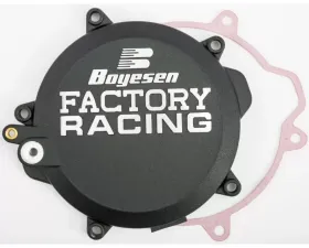 Boyesen Factory Racing Clutch Cover Black KTM 85 SX (17/14) | Husqvarna TC 85 (17/14) | TC 85 (19/16) 2018-2019