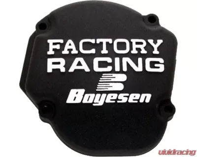 Boyesen Factory Racing Ignition Cover Black Honda CR250R 2002-2007 - SC-02AB