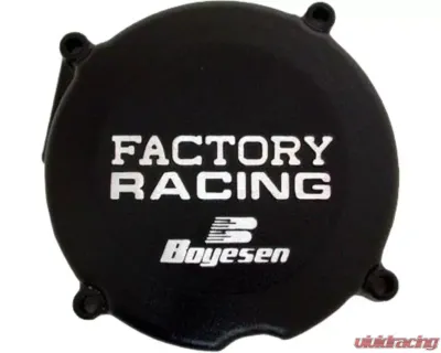 Boyesen Factory Racing Ignition Cover Black Honda CR250R 1986-2001 - SC-02B