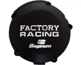 Boyesen Factory Racing Ignition Cover Black Kawasaki KX125 1992-2002