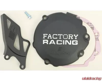Boyesen Factory Racing Ignition Cover Black Suzuki RM85 | RM85L | RM80 1986-2019 - SC-20B
