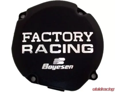 Boyesen Factory Racing Ignition Cover Black Suzuki RM250 2000-2008 - SC-23B