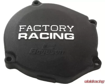 Boyesen Factory Racing Ignition Cover Black Yamaha YZ80 | YZ85 | YZ65 1993-2019 - SC-30B