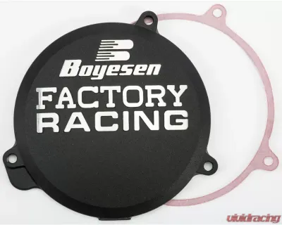 Boyesen Factory Racing Ignition Cover Black Yamaha PW 50 1981-2018 - SC-3PWB