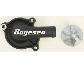 Boyesen Waterpump Cover & Impeller Kit Black Honda CRF450R 2009-2016