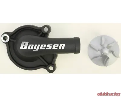 Boyesen Waterpump Cover & Impeller Kit Black Honda CRF450R 2009-2016 - WPK-06AB