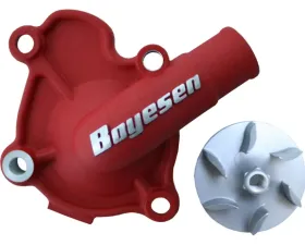 Boyesen Waterpump Cover & Impeller Kit Red Honda CRF450R 2009-2016