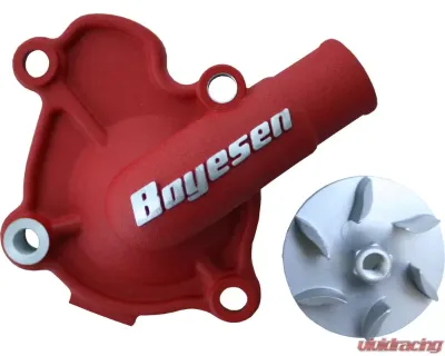 Boyesen Waterpump Cover & Impeller Kit Red Honda CRF450R 2009-2016 - WPK-06AR