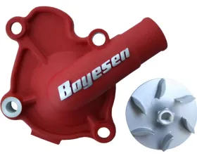 Boyesen Waterpump Cover & Impeller Kit Red Honda CRF450RX | CRF450R | CRF450R W.E. 2017-2020