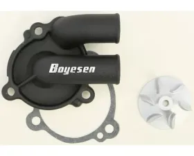 Boyesen Waterpump Cover & Impeller Kit Black Kawasaki KX85 | KX100 | Suzuki RM100 2001-2020