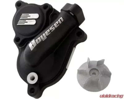 Boyesen Waterpump Cover & Impeller Kit Black Kawasaki KX250F | Suzuki RM-Z250 2004-2016 - WPK-17B
