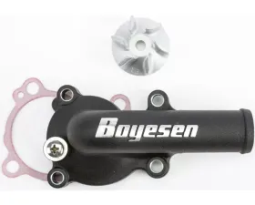 Boyesen Waterpump Cover & Impeller Kit Black Kawasaki KX450F 2016-2018