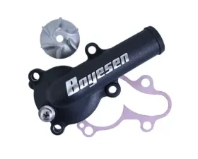 Boyesen Waterpump Cover & Impeller Kit Black Kawasaki KX450 2019-2020