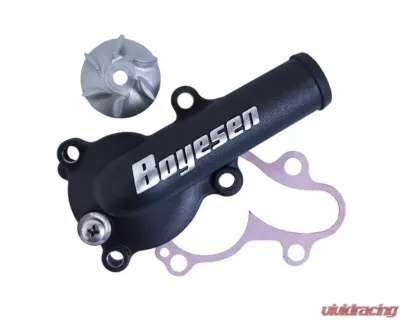 Boyesen Waterpump Cover & Impeller Kit Black Kawasaki KX450 2019-2020 - WPK-18CB
