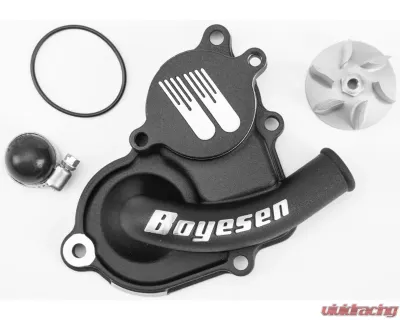 Boyesen Waterpump Cover & Impeller Kit Black Suzuki RMX450Z | RM-Z450 2008-2019 - WPK-26AB