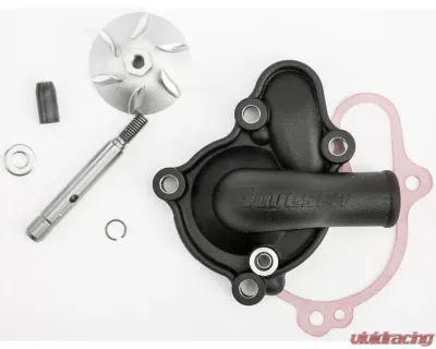 Boyesen Waterpump Cover & Impeller Kit Black Yamaha YZ125 2005-2020 - WPK-31AB