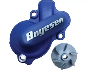 Boyesen Waterpump Cover & Impeller Kit Blue Yamaha YZ250X | YZ250 1999-2020