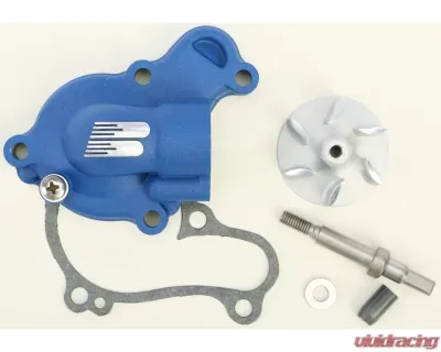 Boyesen Waterpump Cover & Impeller Kit Blue Yamaha YZ450FX | YZ450F | WR450F 2014-2020 - WPK-38CL