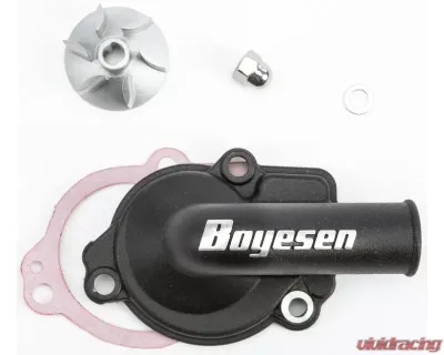 Boyesen Waterpump Cover & Impeller Kit Black Husqvarna TE 150 | TC 125 | KTM 125 SX | 150 SX | 150 XC-W 2016-2020 - WPK-41B