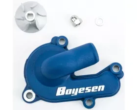 Boyesen Waterpump Cover & Impeller Kit Blue Husqvarna/KTM WPK-44AL