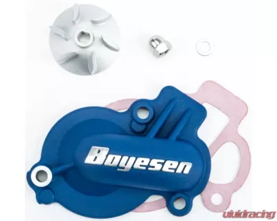 Boyesen Waterpump Cover & Impeller Kit Blue Husqvarna/KTM WPK-45AL - WPK-45AL