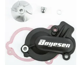 Boyesen Water Pump Cover & Impeller Kit Black KTM | Husqvarna | Gas Gas