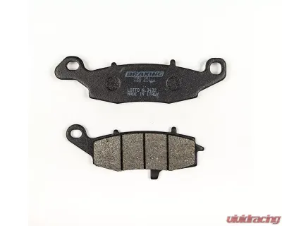 Braking Semi-Metallic Brake Pad Set Kawasaki Ninja | V-Strom | Z750 | ZR | VN | Suzuki ABS | Katana | Intruder | Bandit 2020 - 782SM1