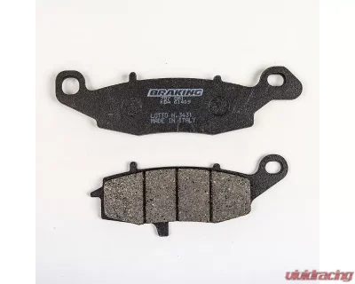 Braking Semi-Metallic Brake Pad Set Kawasaki Classic | Nomad | Voyager | W800 Cafe| Suzuki Katana | Bandit V-Strom 2020 - 787SM1