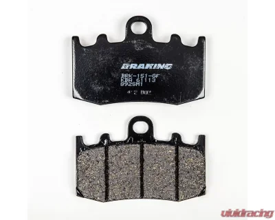 Braking Semi-Metallic Brake Pad Set BMW R1100-1200 | K1200-1300 | Hp2 Megamoto 2020 - 892SM1