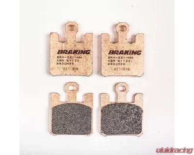 Braking Sintered Sport Brake Pad Set Kawasaki Z750R | ZX600-1200 | Suzuki GSX | VZ1600 2020 - 893CM55