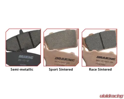 Braking Sintered Sport Brake Pad Set Honda VFR1200FD DCT | VFR1200F 2020 - 950CM55