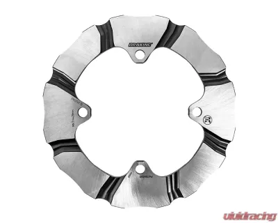 Braking Batfly Oversized Rotor Honda SXS 2020 - BY9010