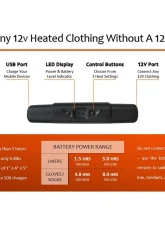 California Heat 12V Battery (7000 MAH)                                     - BAT12V7 - Image 3