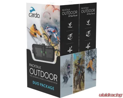Cardo Systems Packtalk Outdoor Duo Black - 71-5071