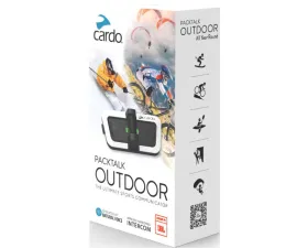 Cardo Systems Packtalk Outdoor Single White