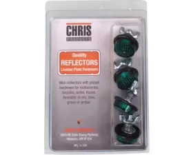 Chris Products Mini-Reflectors 4pcs Green