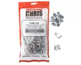 Chris Products License Plate Fasteners