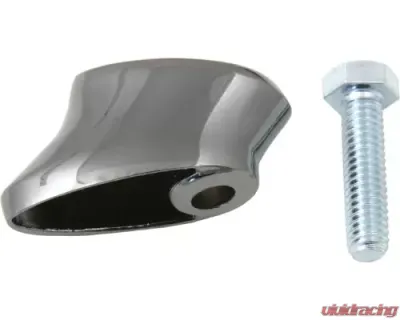Chris Products Turn Signal Support Bullet Short Black Nickel - 8821-BN
