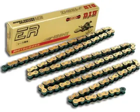 D.I.D Racing Chains Super 428NZG-124 Non O-Ring Chain Gold