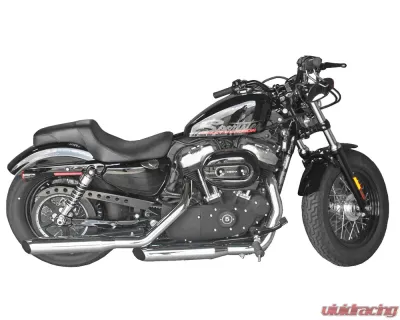 Danny Gray 2-Up Standard Weekday Seat Harley Davidson XL 2011-2018 - 19-708