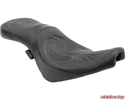 Danny Gray 2-Up Standard Weekday Seat Harley Davidson FXST | FLSTF | FLSTB 2006-2017 - 20-111DAIR