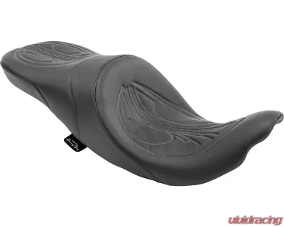 Danny Gray 2-Up Standard Longhaul Seat Harley Davidson FLH | FLT 2008-2019 21-412DAIR - 21-412DAIR
