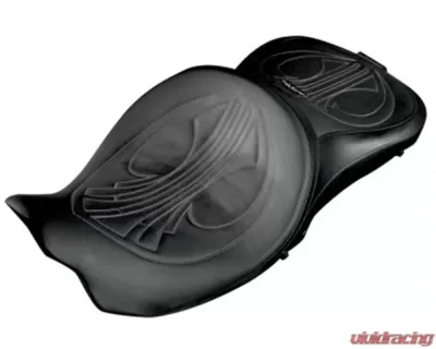 Danny Gray 2-Up Standard Longhaul Seat Harley Davidson FLH | FLT 2008-2019 21-413DAIR - 21-413DAIR