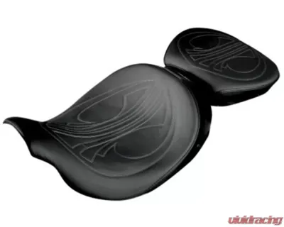 Danny Gray Standard Solo Bigseat Seat Harley Davidson FLH | FLT 2008-2019 21-418DAIR - 21-418DAIR