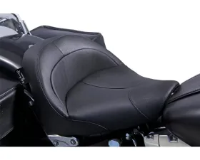 Danny Gray Solo BigIST Leather Seat Harley Davidson Softail | Fat Boy 2007-2017