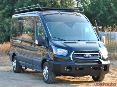 Aluminess Front Bumper with Bull Bar Ford Transit 2020+ - 210546