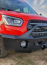 Aluminess Front Bumper with Bull Bar Ford Transit 2020+                                     - 210546 - Image 3