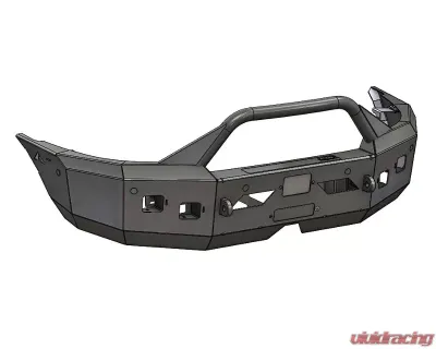 Aluminess Front Bumper with Bull Bar Ford Transit 2020+ - 210546